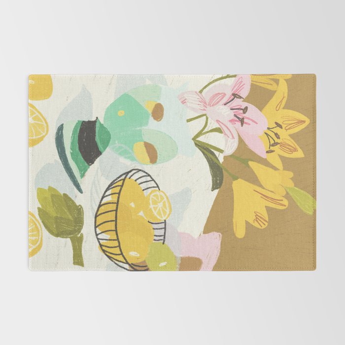 Lemons and Lilies Rug Gallery Image 2