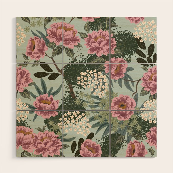 Rosewood Cottage Light  Wood Wall Art Gallery Image 1
