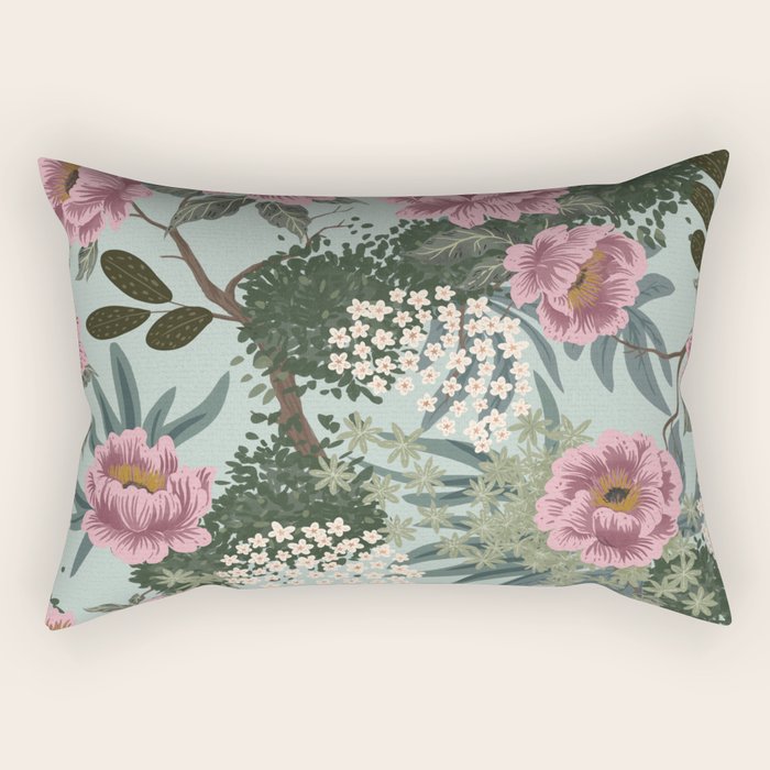 Rosewood Cottage Light  Rectangular Pillow Gallery Image 2