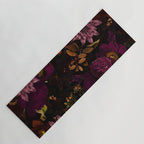 Magical Vintage Night Garden Yoga Mat Gallery Image 1