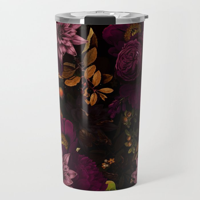 Magical Vintage Night Garden Travel Mug Gallery Image 1