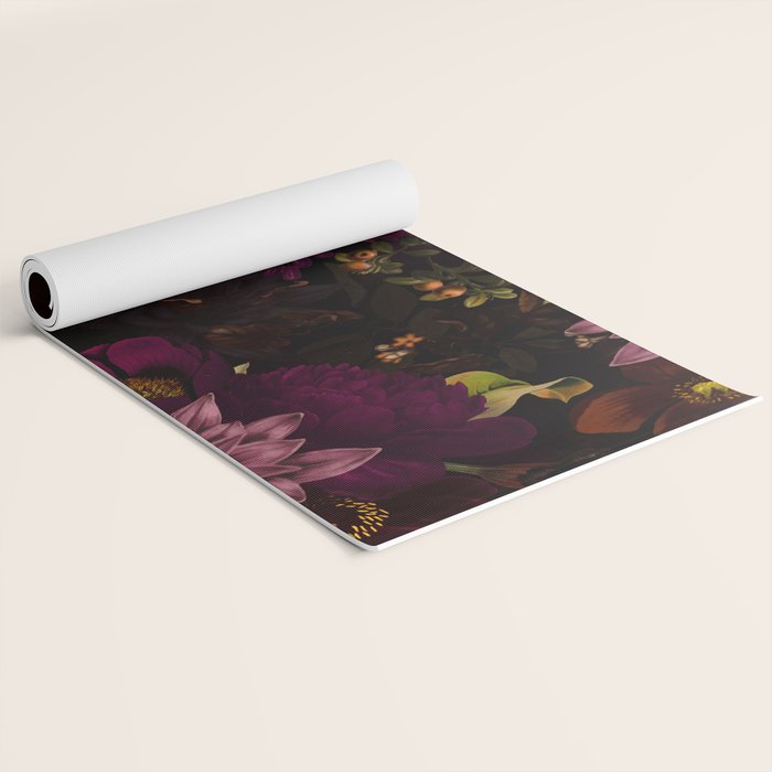 Magical Vintage Night Garden Yoga Mat Gallery Image 2