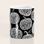 Lace Pumpkin Halloween Pattern Needle Bobbin Crochet Thread Coffee Mug Gallery Image 4