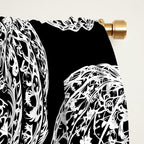 Lace Pumpkin Halloween Pattern Needle Bobbin Crochet Thread Window Curtain Gallery Image 2