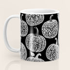 Lace Pumpkin Halloween Pattern Needle Bobbin Crochet Thread Coffee Mug Gallery Image 3