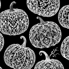 Lace Pumpkin Halloween Pattern Needle Bobbin Crochet Thread Coffee Mug Gallery Image 2