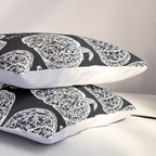 Lace Pumpkin Halloween Pattern Needle Bobbin Crochet Thread Pillow Sham Gallery Image 3