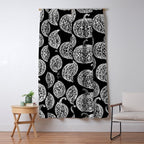 Lace Pumpkin Halloween Pattern Needle Bobbin Crochet Thread Window Curtain Gallery Image 5