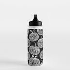 Lace Pumpkin Halloween Pattern Needle Bobbin Crochet Thread Water Bottle Gallery Image 3