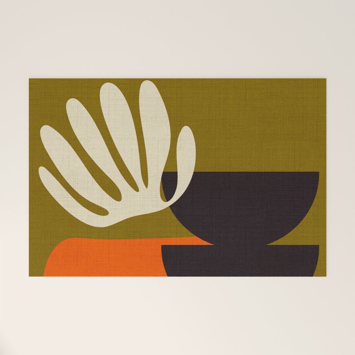 matisse cutout shapes Welcome Mat Gallery Image 1