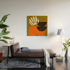 matisse cutout shapes Wood Wall Art Gallery Image 2