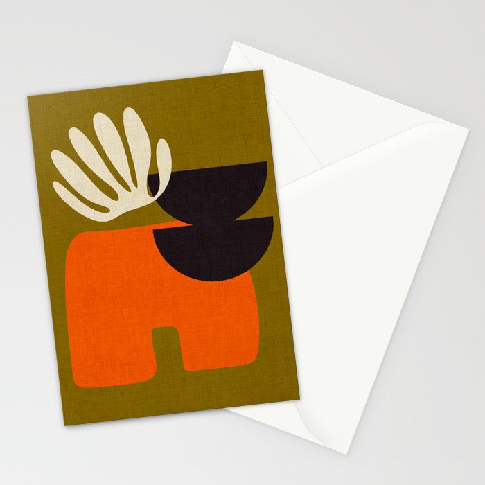 matisse cutout shapes Stationery Card Gallery Image 2