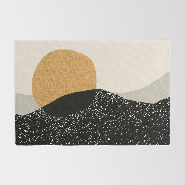 Gold Sun Going Rug Gallery Image 2
