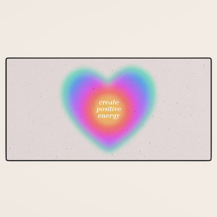 Create Positive Energy Desk Mat Gallery Image 3