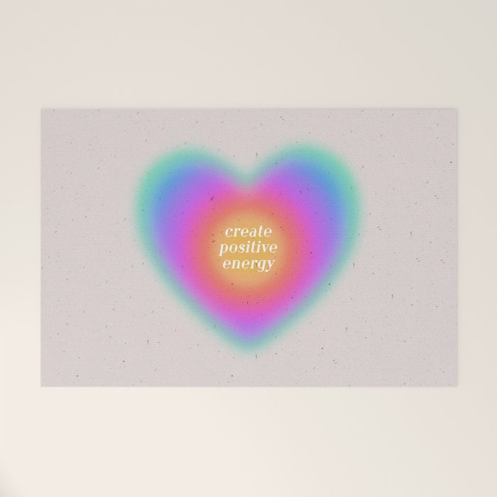 Create Positive Energy Welcome Mat Gallery Image 1