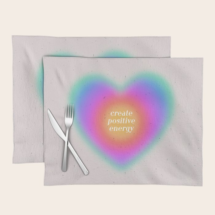 Create Positive Energy Placemat Gallery Image 1