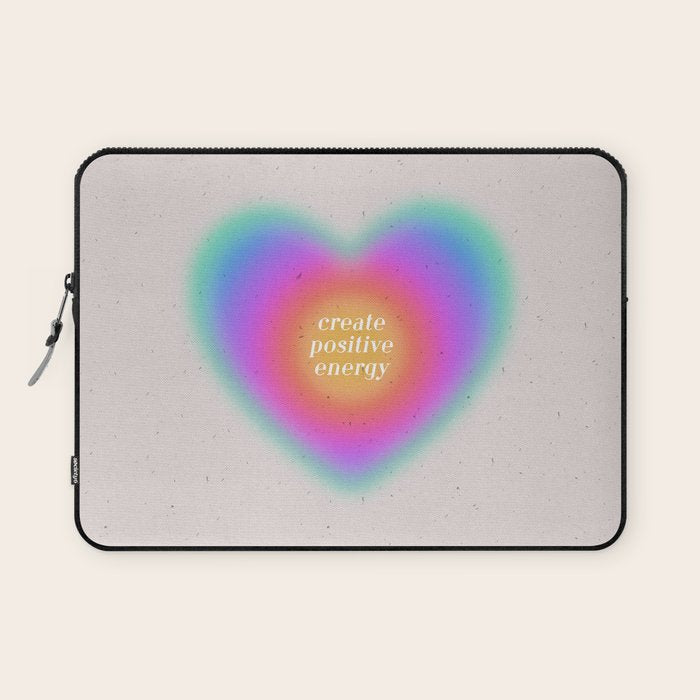 Create Positive Energy Laptop Sleeve Gallery Image 1