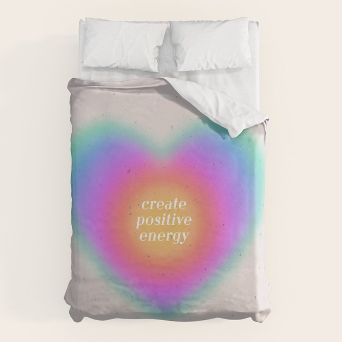 Create Positive Energy Duvet Cover Gallery Image 1