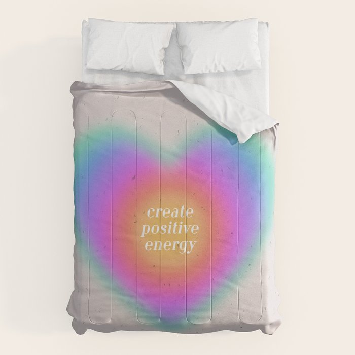 Create Positive Energy Comforter Gallery Image 1