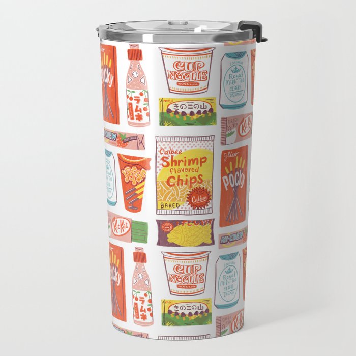 Asian Snacks Travel Mug Gallery Image 2