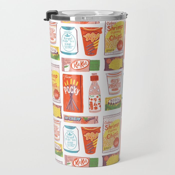 Asian Snacks Travel Mug Gallery Image 3