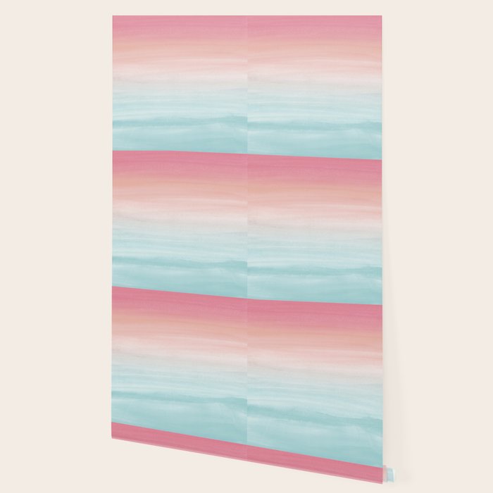 Touching Watercolor Abstract Beach Dream #1 #painting #decor #art #society6 Wallpaper Gallery Image 2