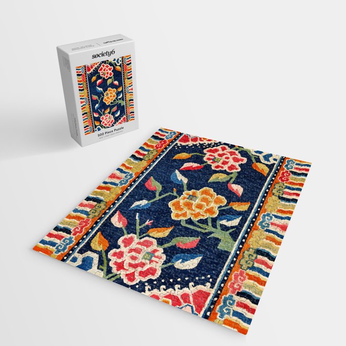 Khampa Dzong Khaden South Tibetan Sleeping Rug Print Jigsaw Puzzle Gallery Image 2