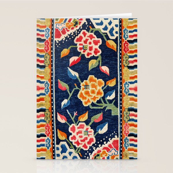 Khampa Dzong Khaden South Tibetan Sleeping Rug Print Stationery Card Gallery Image 1