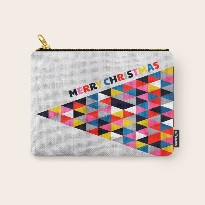 Minimalistic christmas tree Carry All Pouch Gallery Image 1