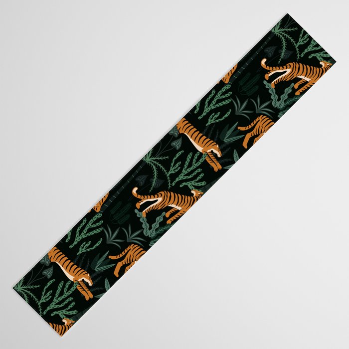 Evening Prowl, Tiger Prints Table Runner Gallery Image 3