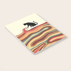 Rainbow cat 1 coffee milk drop Notebook Gallery Image 3