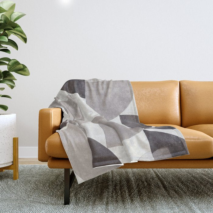 Shapes & Sizes #2 Throw Blanket Gallery Image 1