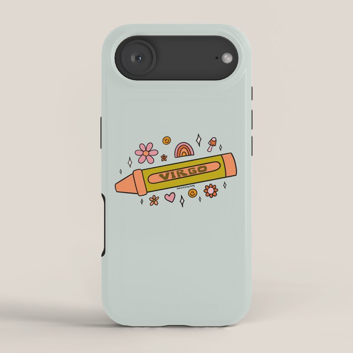 Virgo Crayon iPhone Case Gallery Image 2