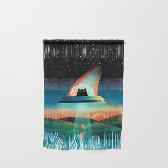 The Purrfect Alien Wall Hanging Gallery Image 1