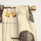 Elephant Swing Window Curtain Gallery Image 2