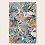 Floral and Birds Vintage Garden II Cutting Board Gallery Image 1