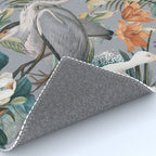 Floral and Birds Vintage Garden II Rug Gallery Image 4