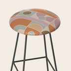 Abstract bauhaus Shapes Stool Gallery Image 2