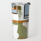 bohemian bathroom Travel Mug Gallery Image 2