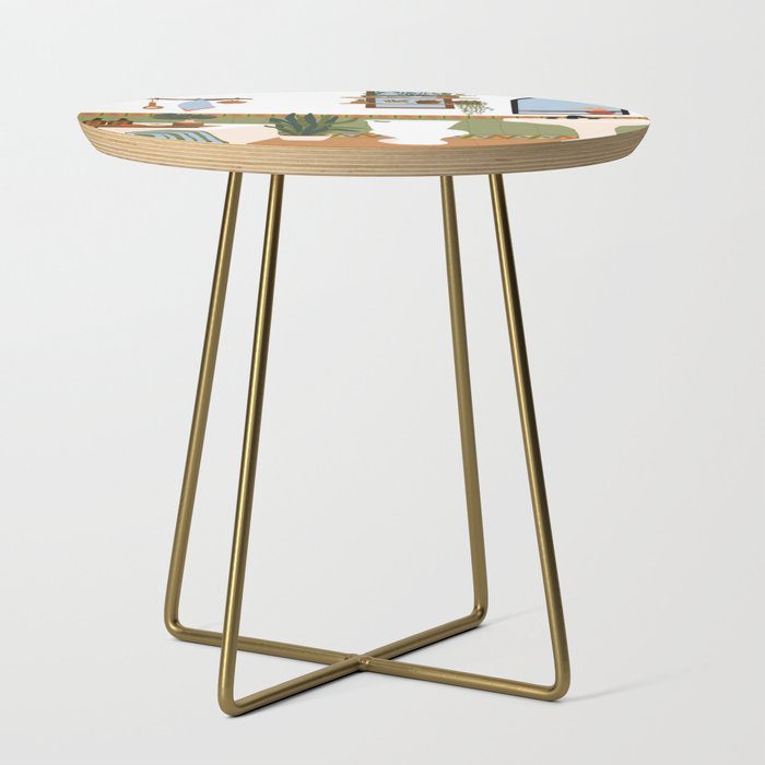 bohemian bathroom Side Table Gallery Image 1