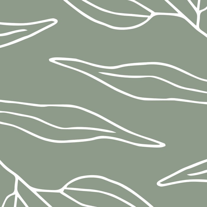 Minimalist, Leaves, Green, Boho Wall Art Coffee Mug Gallery Image 2