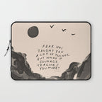 Fear Has Taught You Laptop Sleeve Gallery Image 1