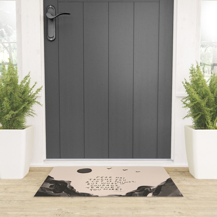 Fear Has Taught You Welcome Mat Gallery Image 3
