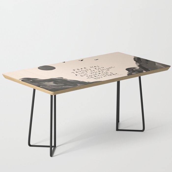 Fear Has Taught You Coffee Table Gallery Image 1