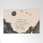 Fear Has Taught You Welcome Mat Gallery Image 1