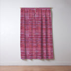 Old Market Textile in Pink Window Curtain Gallery Image 3