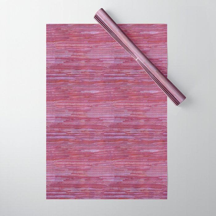 Old Market Textile in Pink Wrapping Paper Gallery Image 1