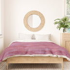 Old Market Textile in Pink Duvet Cover Gallery Image 3
