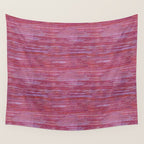 Old Market Textile in Pink Wall Tapestry Gallery Image 4