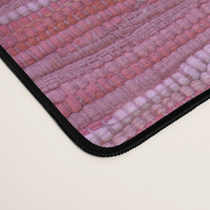 Old Market Textile in Pink Desk Mat Gallery Image 4